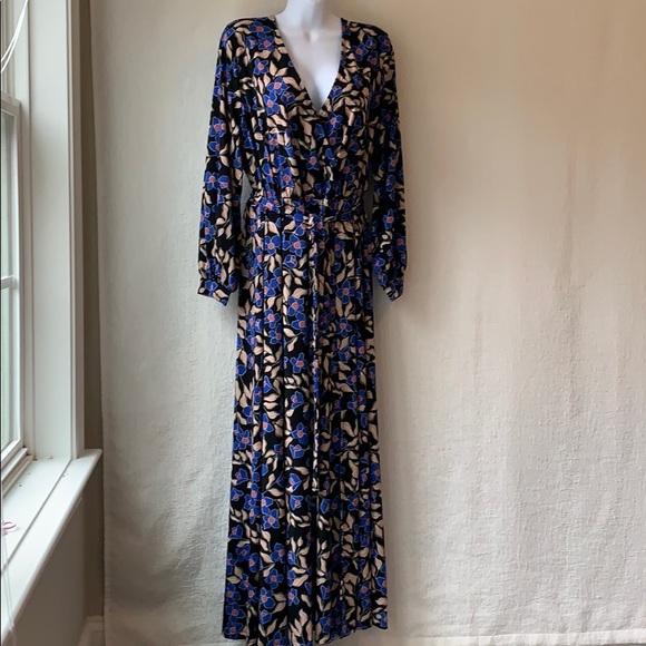 floral maxi dress size 18